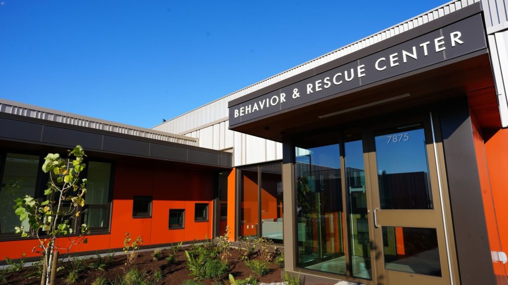 Exterior shot of OHS Behavior and Rescue Center