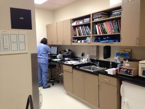 A view of the lab inside the Oregon Humane AMLC