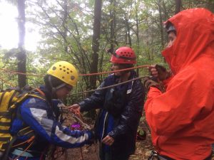 Working together at Rocky Butte